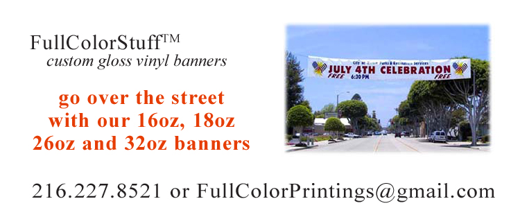 FullColorStuff™ street banners 